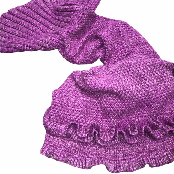 Pink mermaid fish tail blanket - Picture 1 of 4